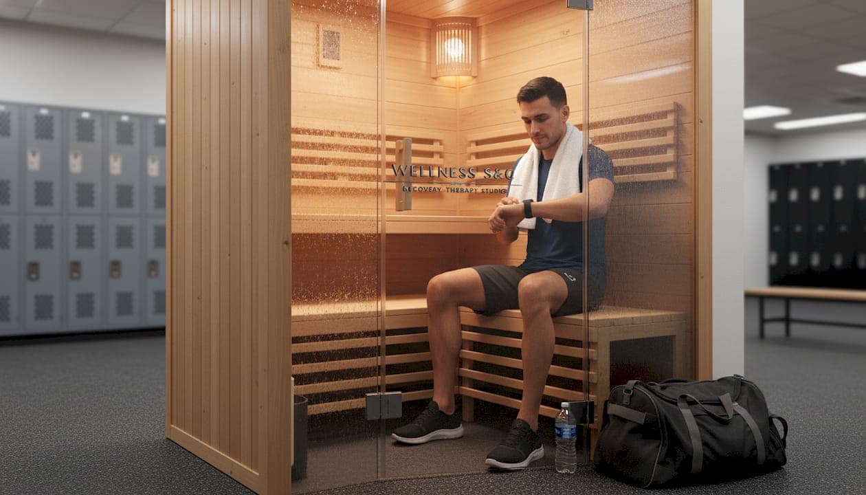 Infrared sauna for athletes: faster recovery, peak performance