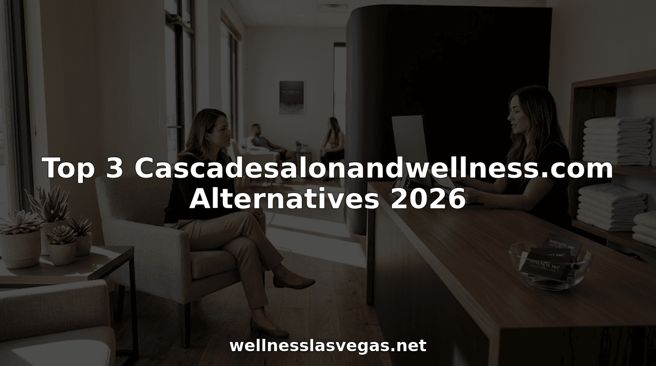 Top 3 Cascadesalonandwellness.com Alternatives 2026